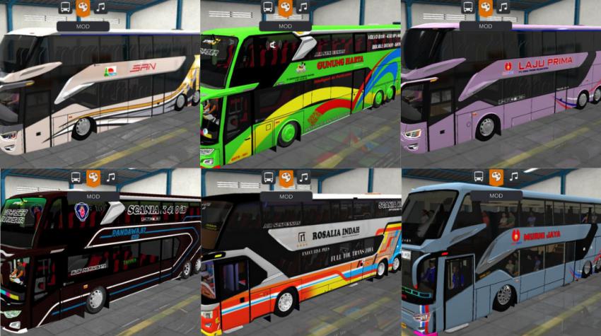 Mod Bussid Bus Tingkat SDD