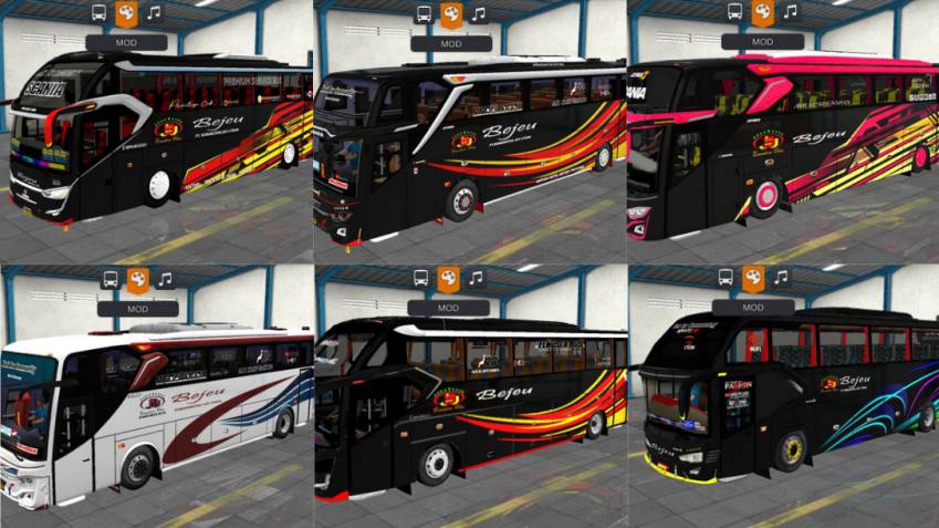 Mod Bussid Bus Bejeu