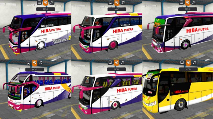 Mod Bussid Bus Hiba Putra