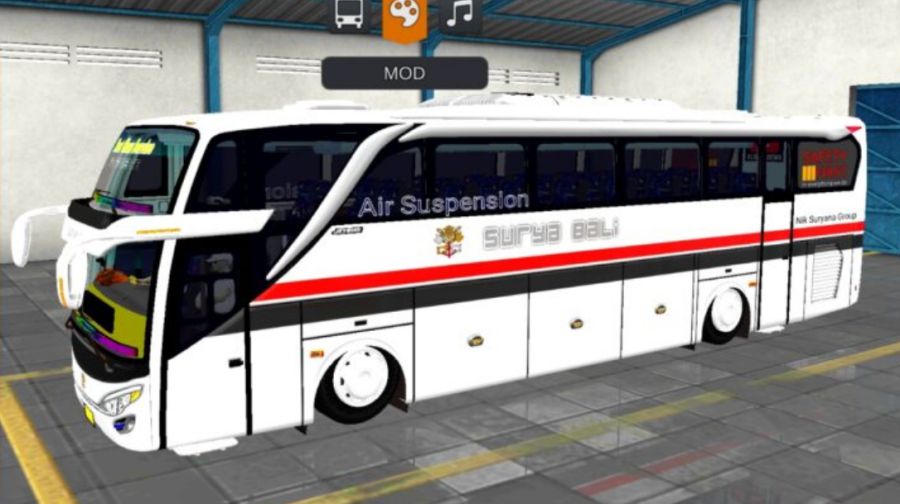 Mod Bussid Bus Surya Bali