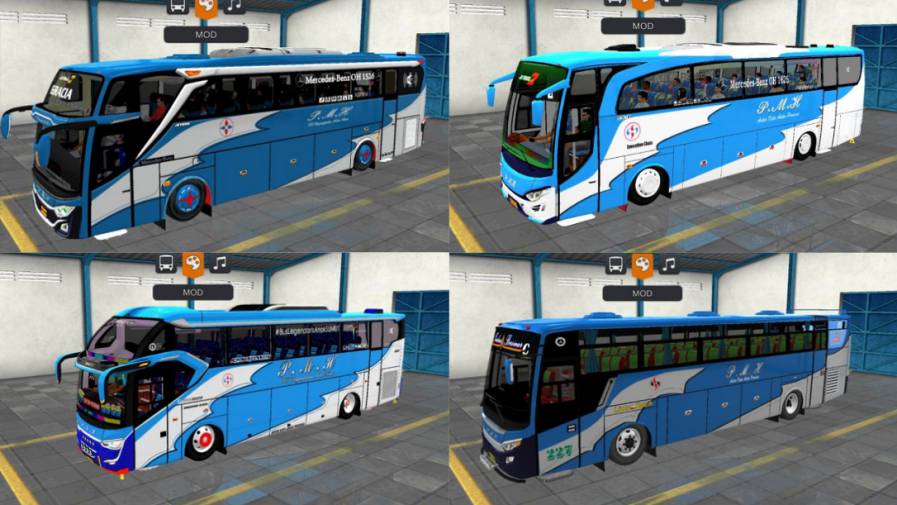 Mod Bussid Bus PMH