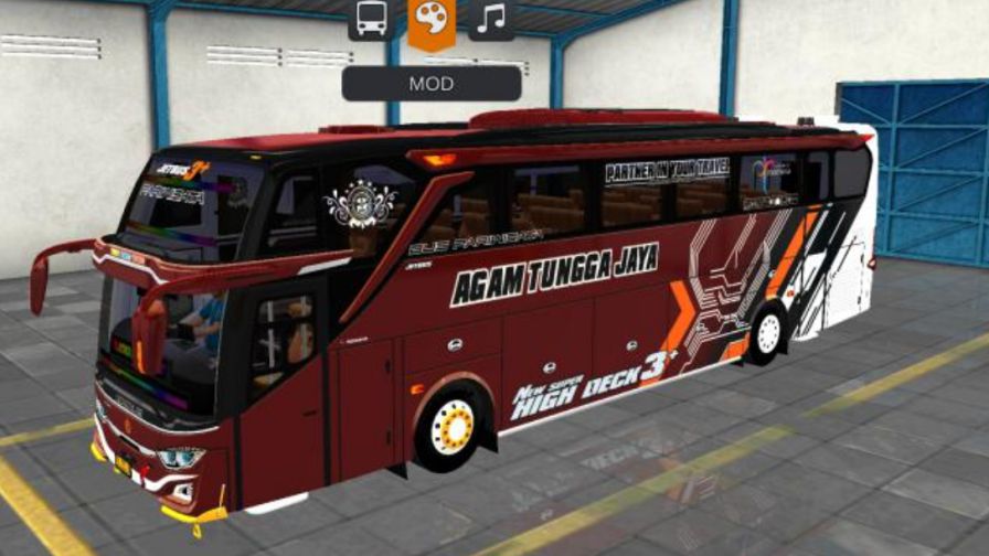 Mod Bussid Bus Agam Tungga Jaya