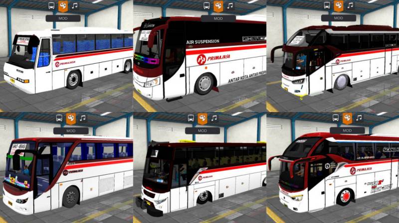 Mod Bussid Bus Primajasa