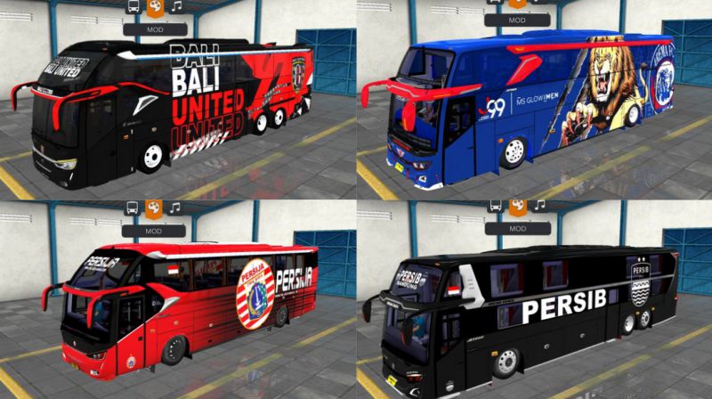 Mod Bussid Bus Klub Sepakbola
