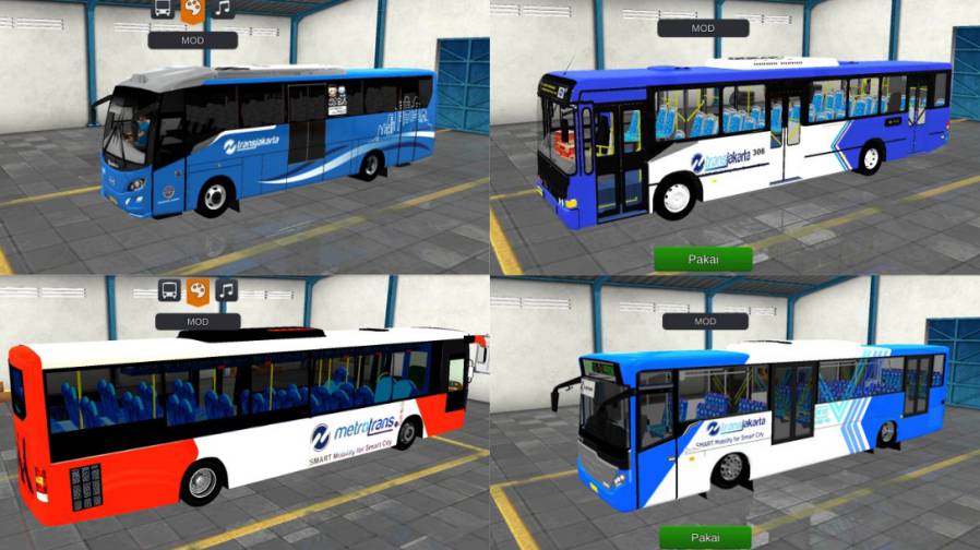 Mod Bussid Bus Trans Jakarta