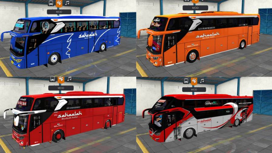 Mod Bussid Bus Sahaalah