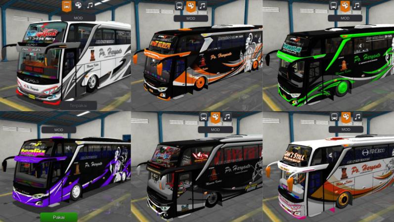 Mod Bussid Bus PO Haryanto