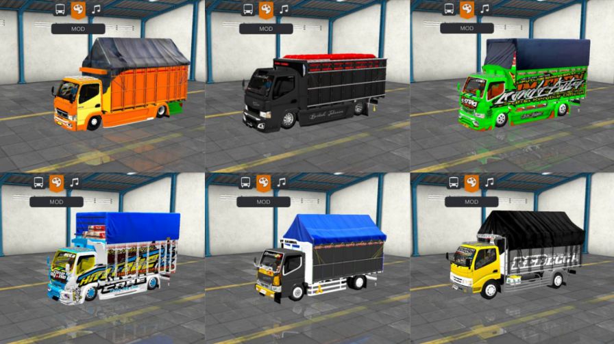 Download Mod Bussid Truck Cabe Balap
