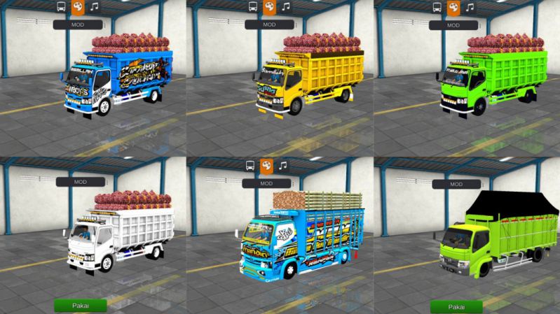 Download Mod Bussid Truck Hino Dutro
