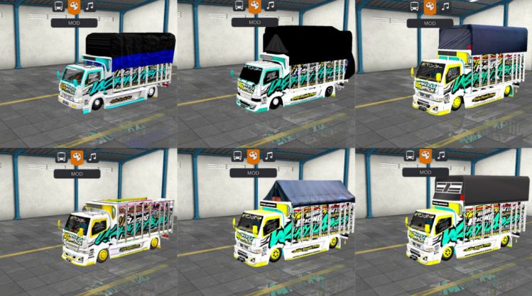 Download Mod Bussid Truck Wahyu Abadi 2