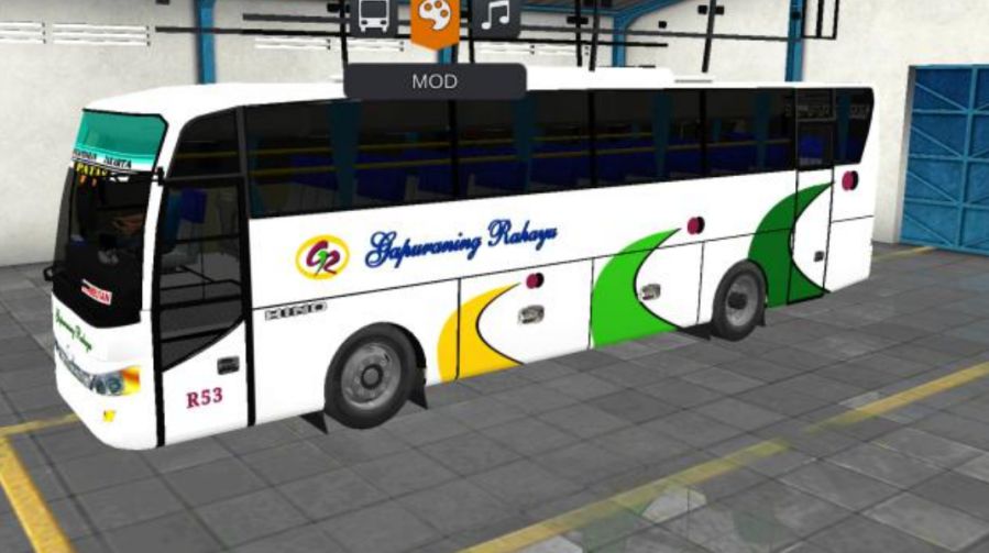Mod Bussid Bus Evolution RS Gapuraning Rahayu