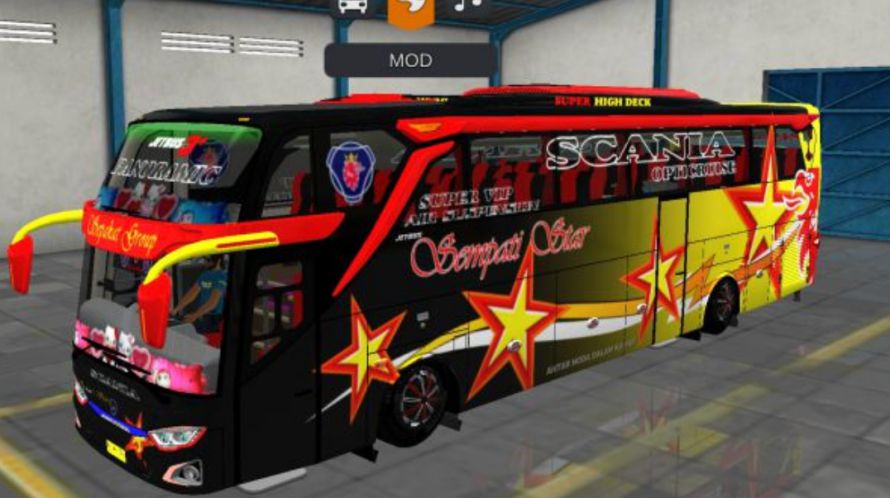 Mod Bussid Bus Sempati Star SHD RSM