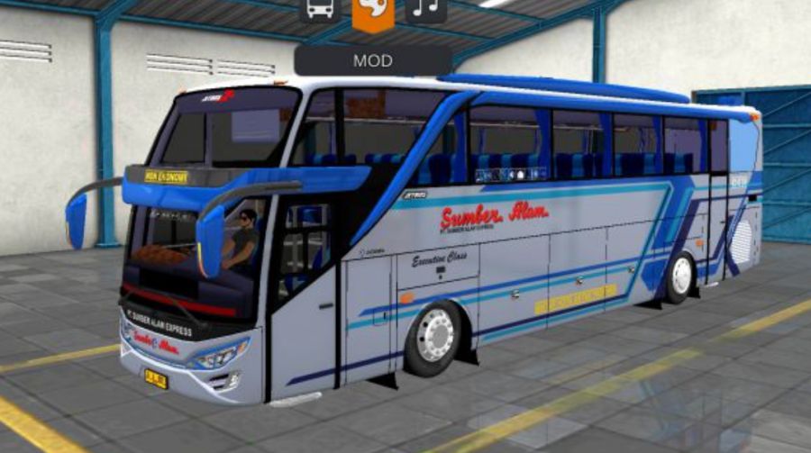 Mod Bussid Bus Sumber Alam JB2 Scania