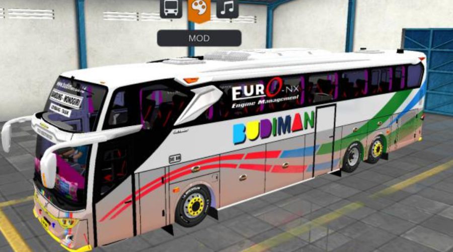 Mod Bussid Bus JB3+ Volvo Alcoa Budiman