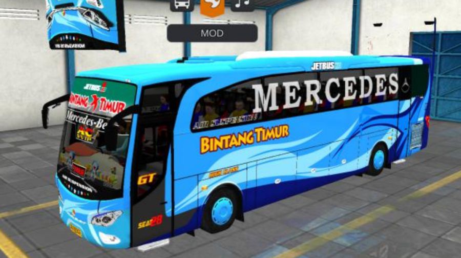 Mod Bussid Bus Bintang Timur JBHD