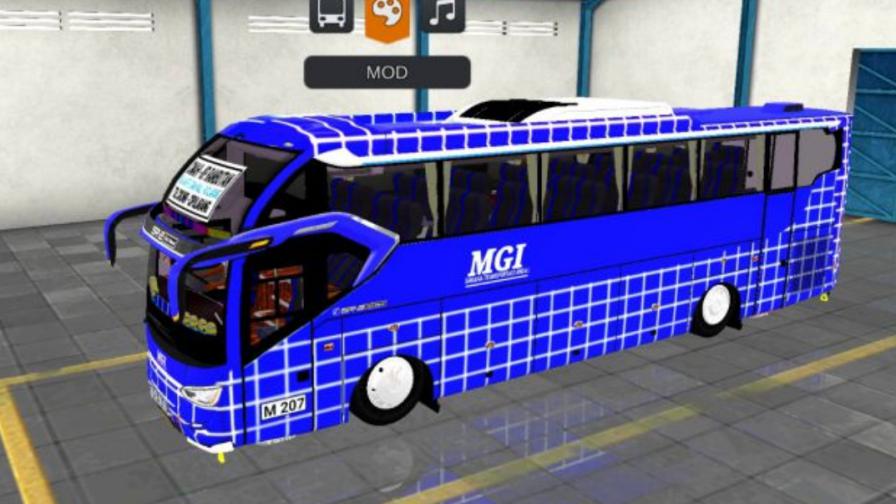 Mod Bussid Bus SR2 XHD Prime MGI