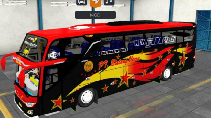 Mod Bussid Bus Bintang Utara Putra Coffe On Bus