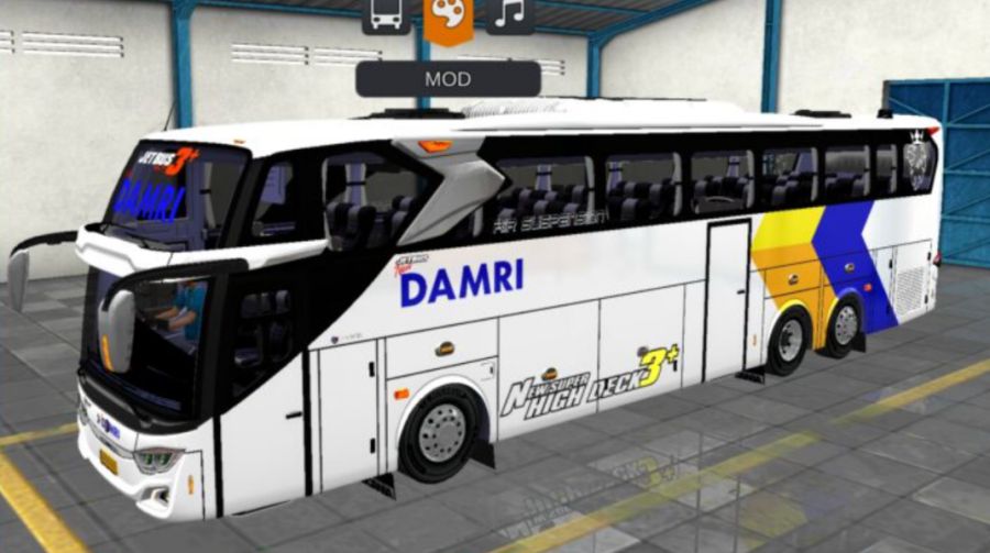 Mod Bussid Bus DAMRI SD-V Alcoa