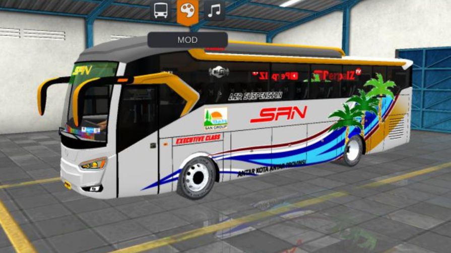 Mod Bussid SAN SR2 Legacy