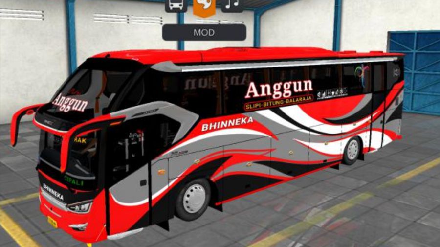 Mod Bussid Bus Bhinneka Angguna SR2 S