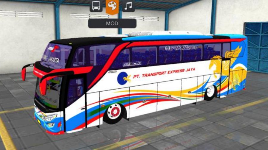 Mod Bussid Bus Transport Express JB2+ SHD Hino RK