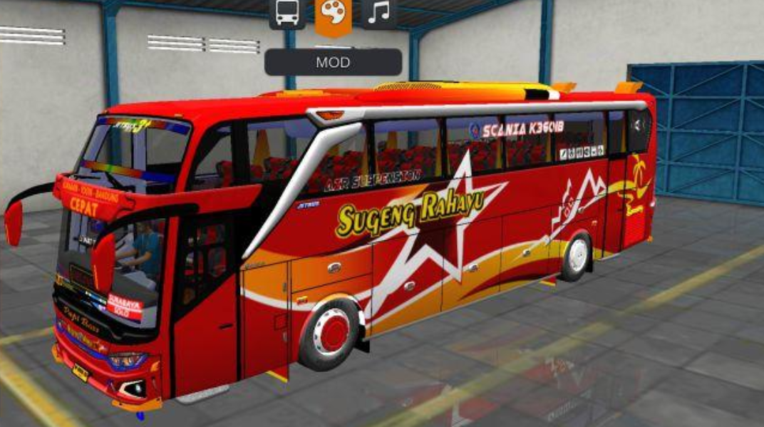 Mod Bussid Bus Sugeng Rahayu JB3 Gen2