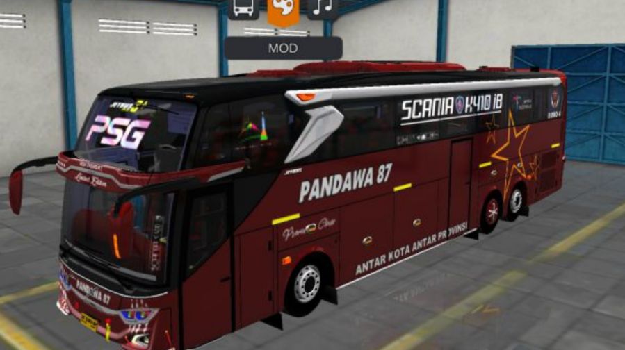 Mod Bussid Bus SHD Scania JB3 Volvo