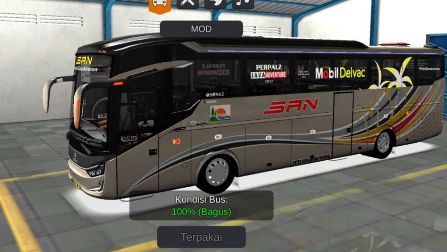 Mod Bussid Bus XHD Ultimate SAN Acc - Non Acc