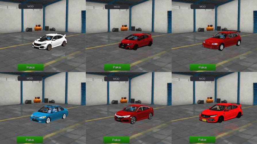 Download Mod Bussid Mobil Civic