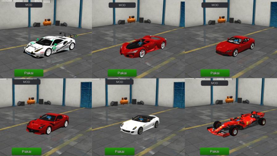 Download Mod Bussid Mobil Ferrari